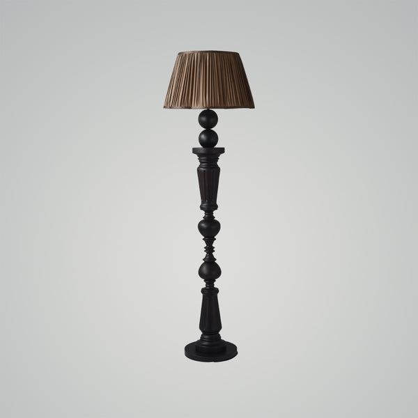 Original Wood Vintage Floor Lamp