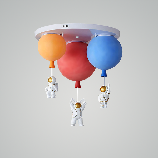 Frosted Balloon Ceiling Light