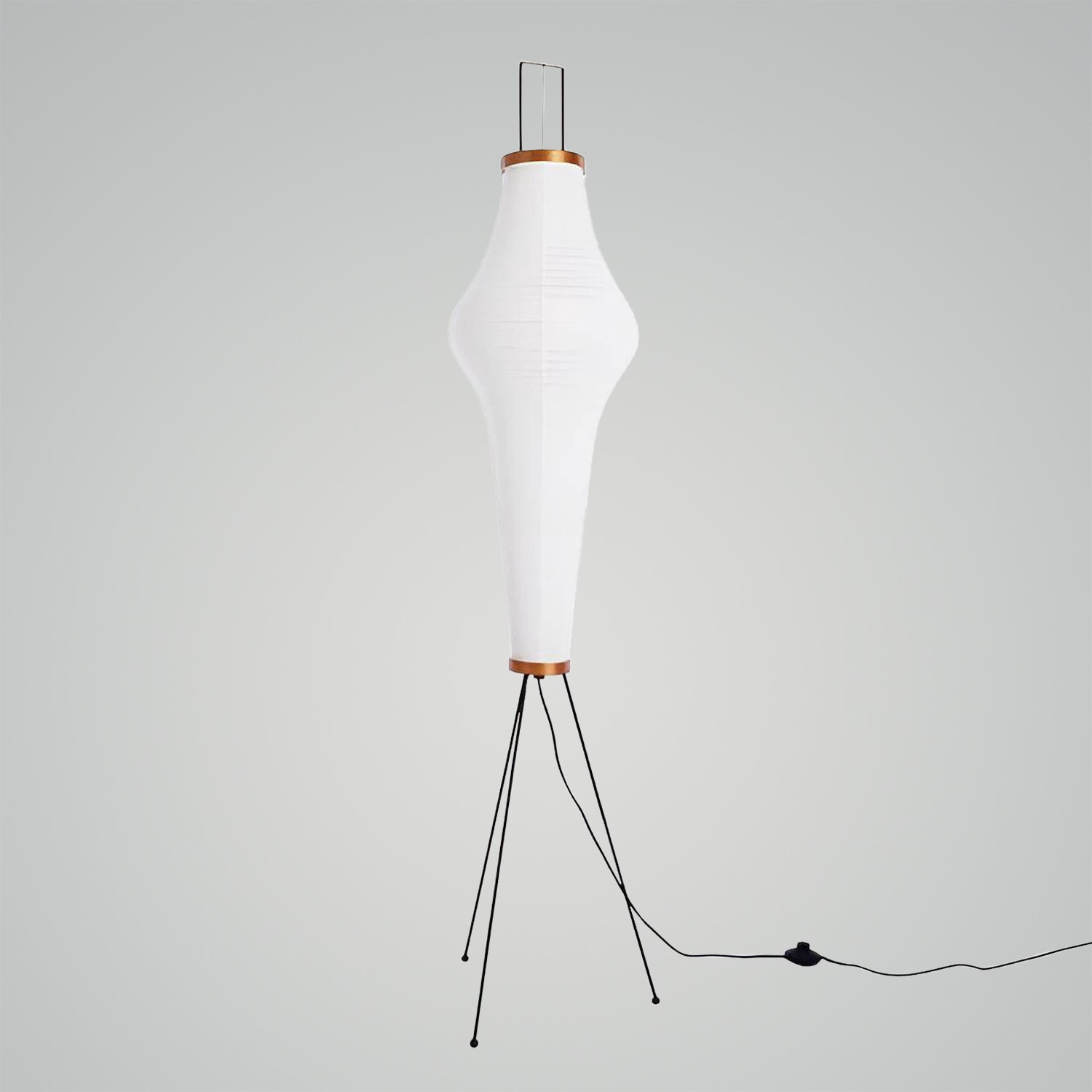 WabiSabi - Akari 10A Floor Lamp - Zen Sphere Lantern Floor Lamp