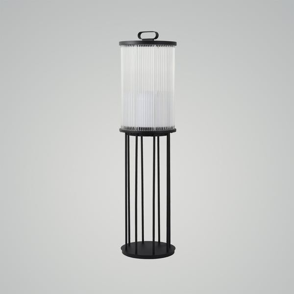Glass Cage Garden Solar Outdoor Floor Light