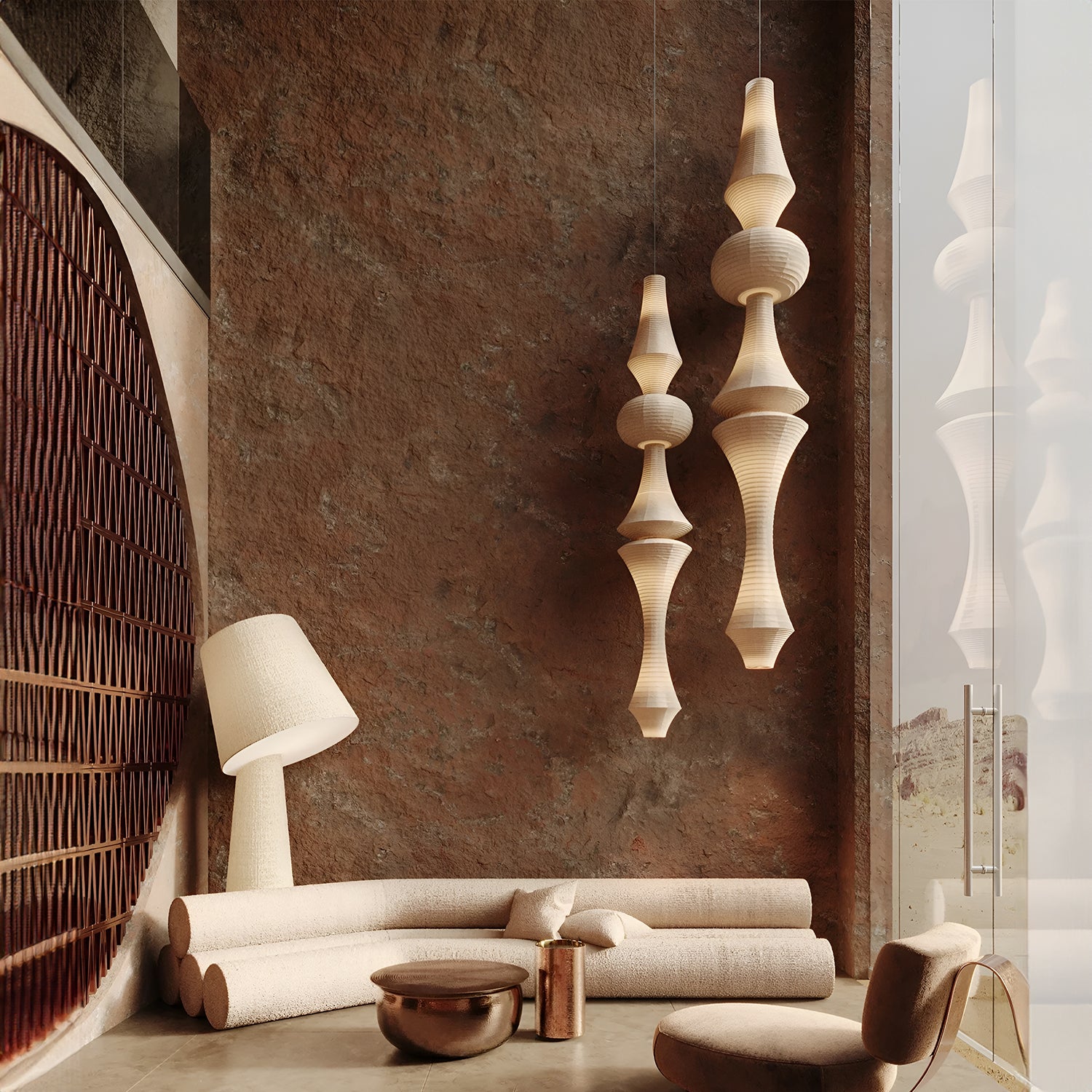 Washi Paper E Pendant Light – Lights Union